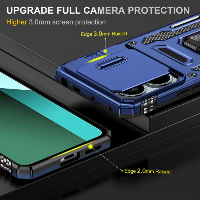 Ударостійкий чохол Camshield Army Ring для Xiaomi Redmi Note 13 4G