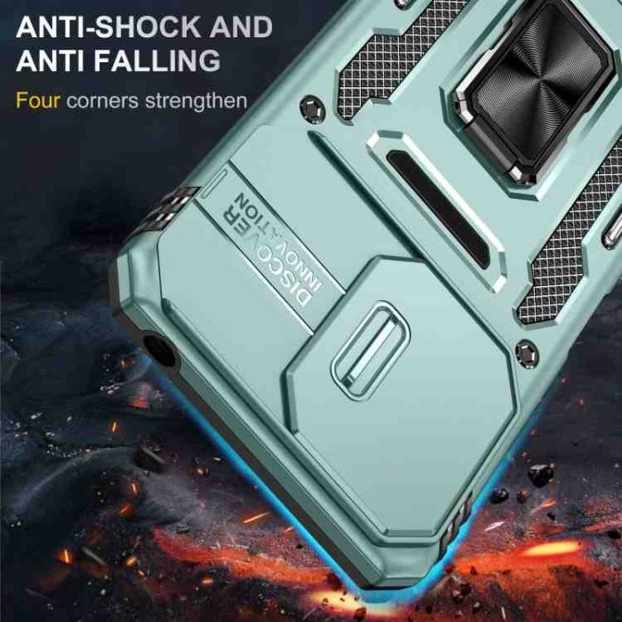 Ударостійкий чохол Camshield Army Ring для Xiaomi Poco X6 Pro