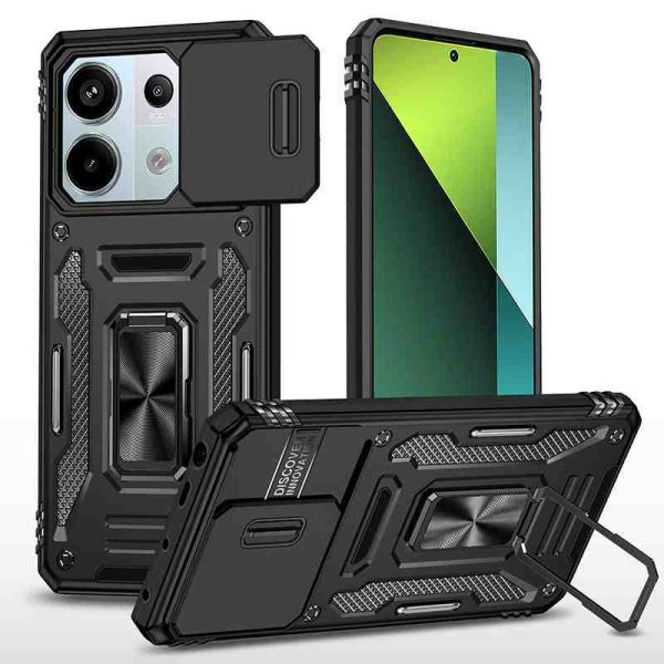 Ударостійкий чохол Camshield Army Ring для Xiaomi Poco X6 Pro