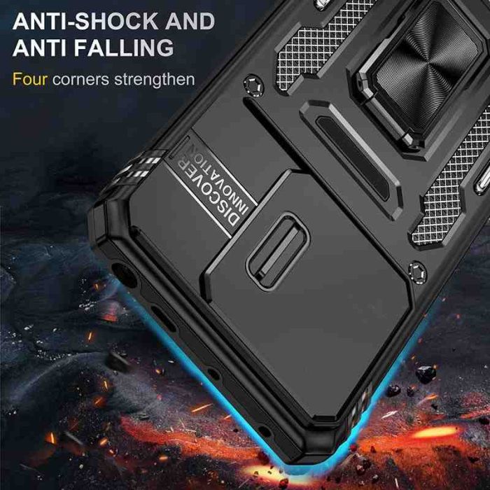 Ударостійкий чохол Camshield Army Ring для Xiaomi Poco X6 Pro