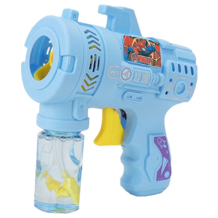 Пістолет з мильними бульбашками Heroes Bubble Gun+ bottle 50ml