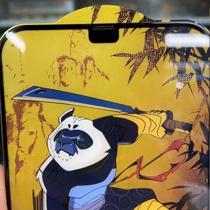 Захисне скло 5D Anti-static Panda (тех.пак) для Apple iPhone 12 Pro Max (6.7")