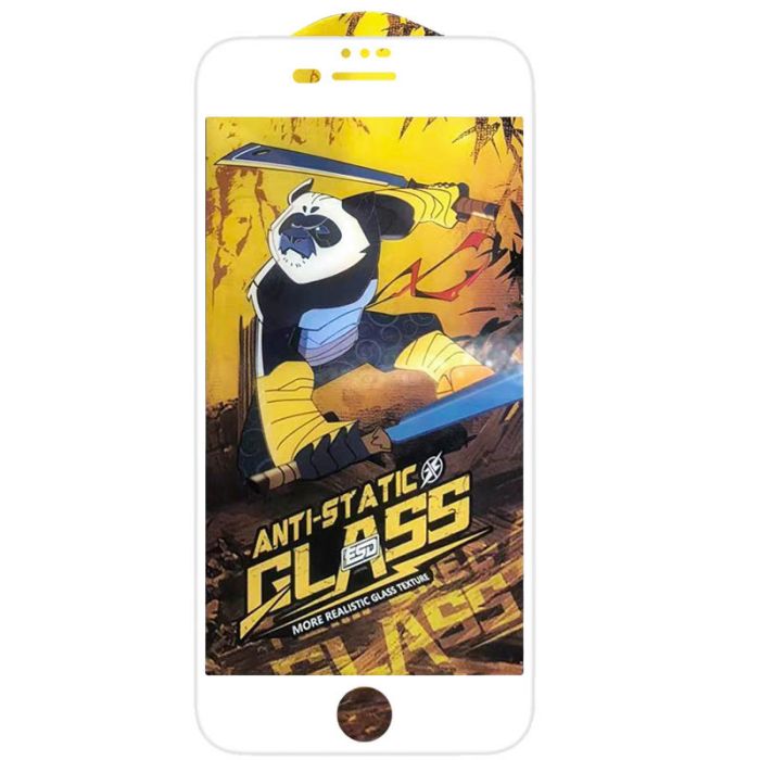 Захисне скло 5D Anti-static Panda (тех.пак) для Apple iPhone 7 / 8 / SE (2020) (4.7")