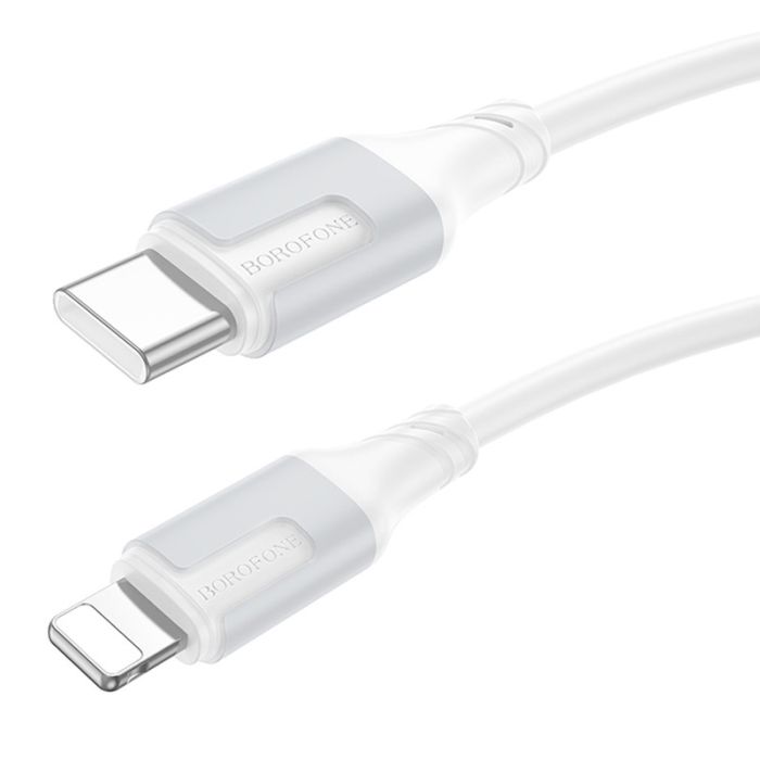 Дата кабель Borofone BX101 Creator 27W Type-C to Lightning (1m)