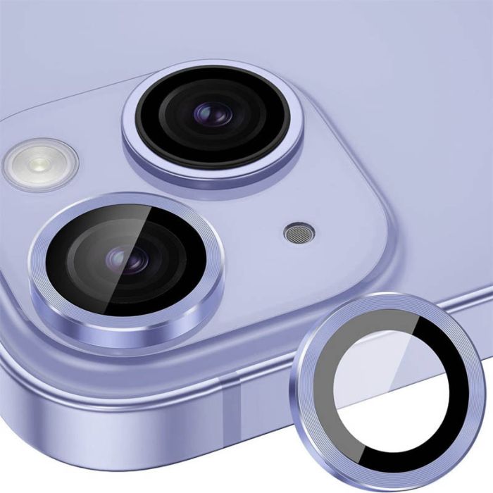 Захисне скло Metal Classic на камеру (в упак.) для Apple iPhone 15 (6.1") / 15 Plus (6.7")