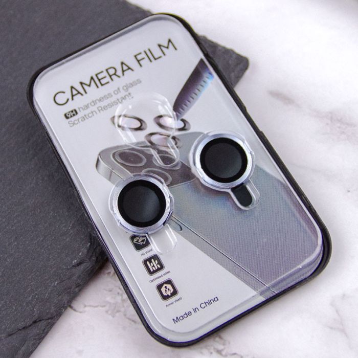 Захисне скло Metal Classic на камеру (в упак.) для Apple iPhone 15 (6.1") / 15 Plus (6.7")