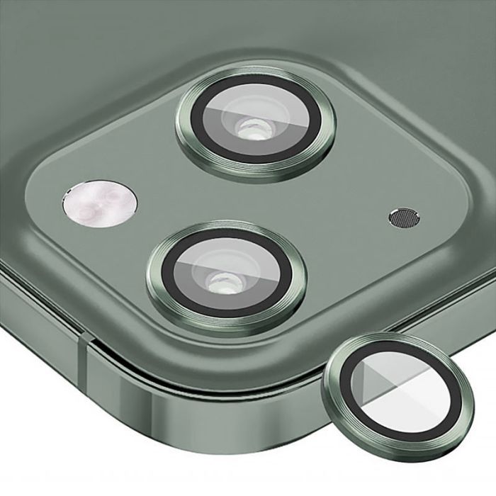 Захисне скло Metal Classic на камеру (в упак.) для Apple iPhone 15 (6.1") / 15 Plus (6.7")