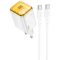 МЗП Hoco N54 Monsoon PD45W (1USB-C) + кабель Type-C to Type-C