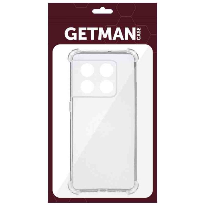 TPU чохол GETMAN Ease logo посилені кути Full Camera для OnePlus 10T