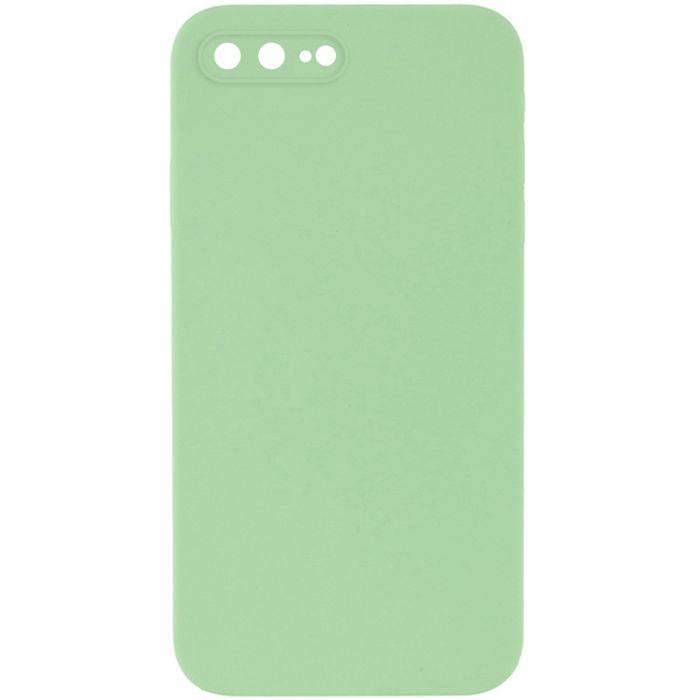 Silicone Case Square Full Camera Protective (AA) NOLOGO для Apple iPhone 7 plus / 8 plus (5.5")