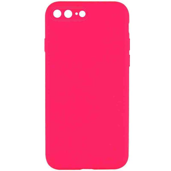 Silicone Case Square Full Camera Protective (AA) NOLOGO для Apple iPhone 7 plus / 8 plus (5.5")