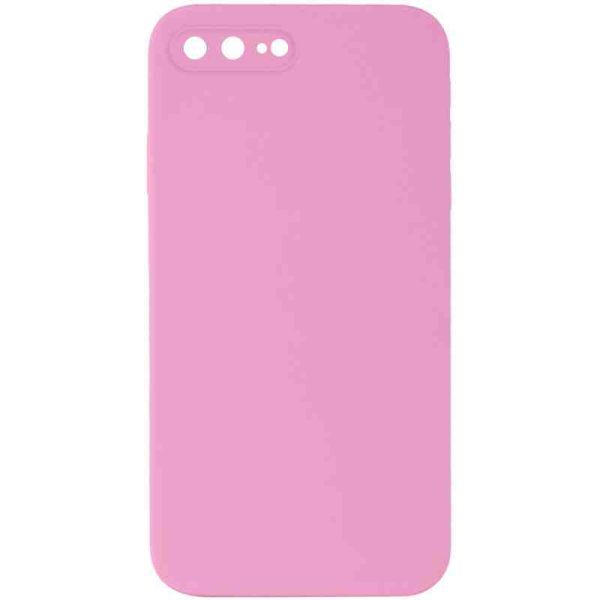 Silicone Case Square Full Camera Protective (AA) NOLOGO для Apple iPhone 7 plus / 8 plus (5.5")
