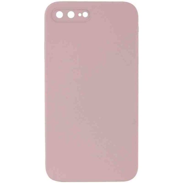 Silicone Case Square Full Camera Protective (AA) NOLOGO для Apple iPhone 7 plus / 8 plus (5.5")