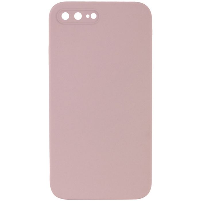 Silicone Case Square Full Camera Protective (AA) NOLOGO для Apple iPhone 7 plus / 8 plus (5.5")