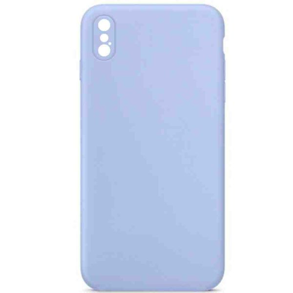 Silicone Case Square Full Camera Protective (AA) NOLOGO для Apple iPhone X / XS (5.8")