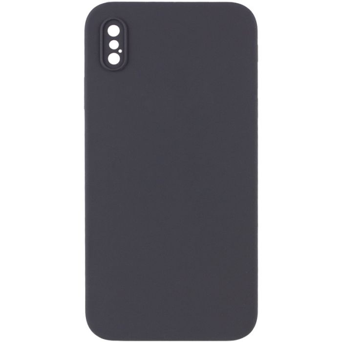 Silicone Case Square Full Camera Protective (AA) NOLOGO для Apple iPhone X / XS (5.8")