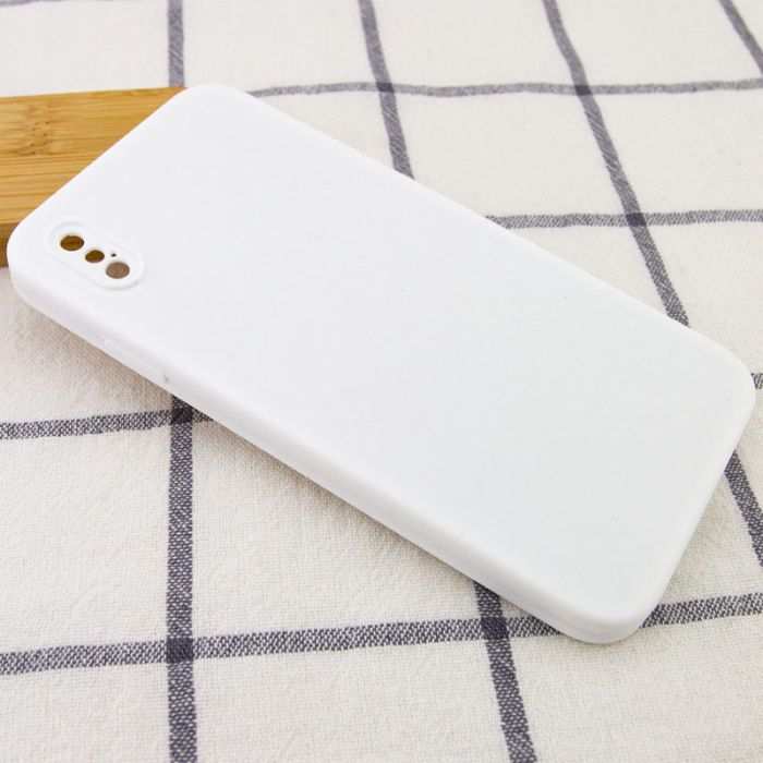 Silicone Case Square Full Camera Protective (AA) NOLOGO для Apple iPhone XS Max (6.5")