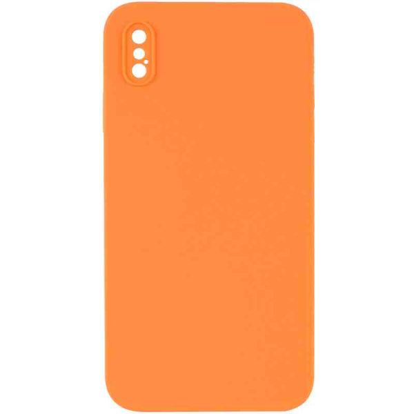 Silicone Case Square Full Camera Protective (AA) NOLOGO для Apple iPhone XS Max (6.5")