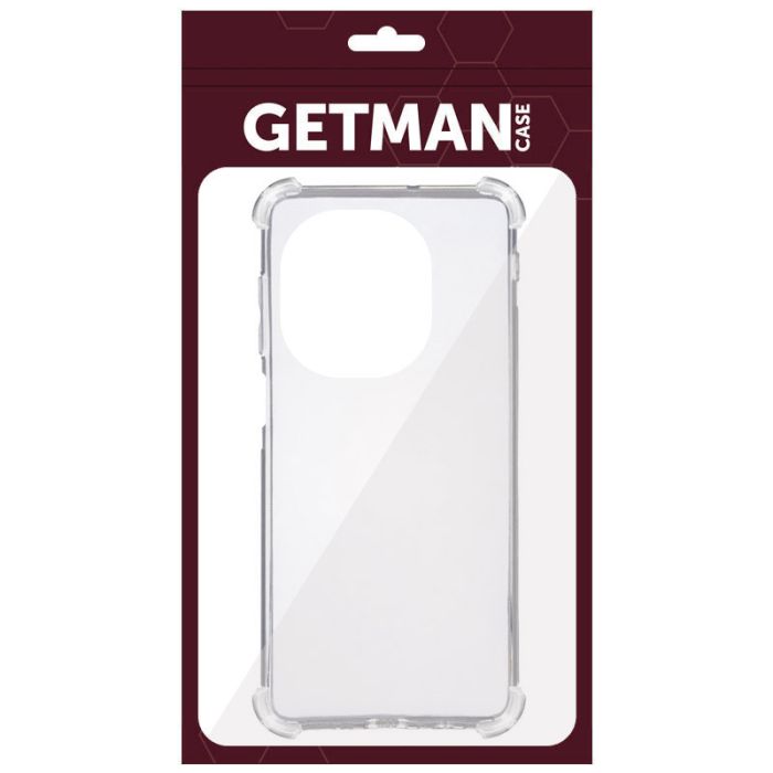 TPU чохол GETMAN Ease logo посилені кути для TECNO Spark 20 Pro