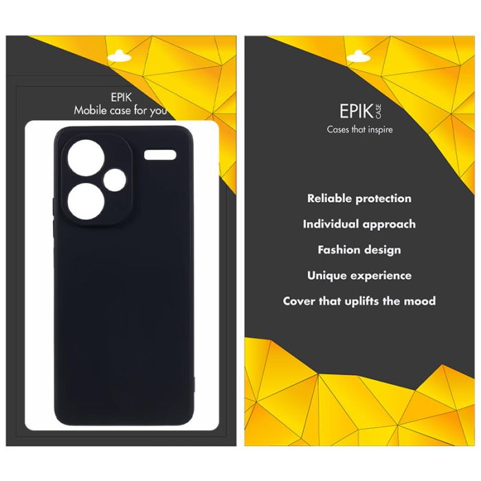 Чохол TPU Epik Black Full Camera для Xiaomi Redmi Note 13 Pro+