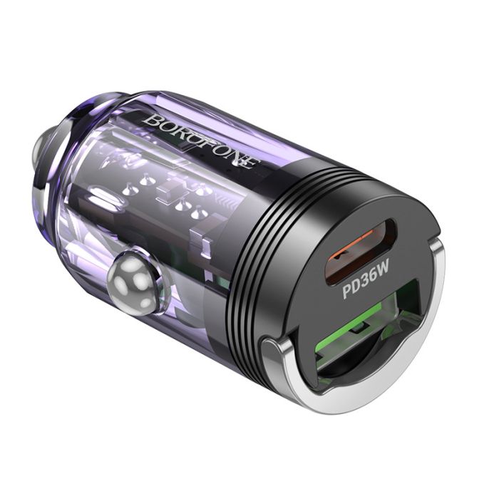 АЗП Borofone BZ29A Talented PD36W+QC3.0 (1USB-A/1C)