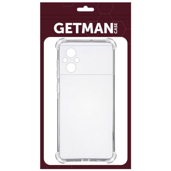 TPU чохол GETMAN Ease logo посилені кути Full Camera для Xiaomi Poco M5