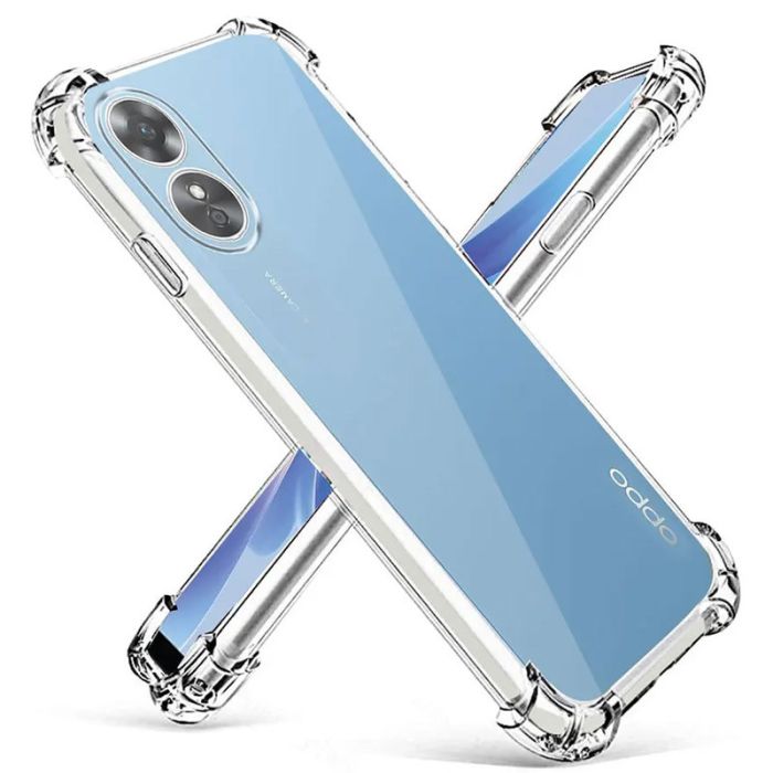TPU чохол GETMAN Ease logo посилені кути Full Camera для Oppo A17
