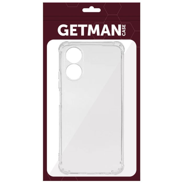 TPU чохол GETMAN Ease logo посилені кути Full Camera для Oppo A17