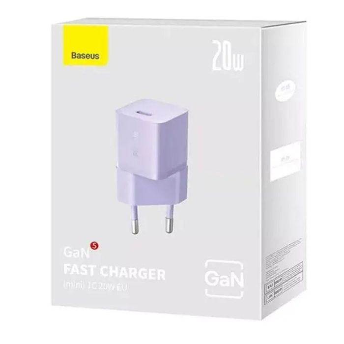 МЗП Baseus GaN5 Fast Charger (mini) PD20W (1USB-C) (CCGN05010)