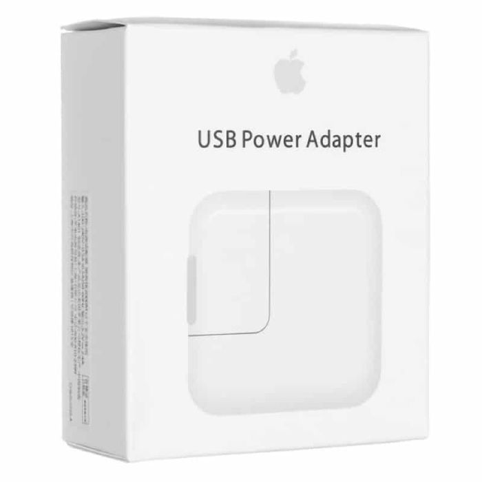 МЗП 12W Power Adapter for Apple (1USB-A) (AAA) (box)
