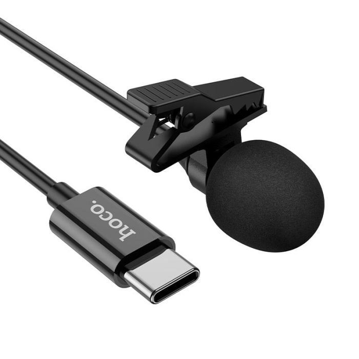 Мікрофон петличний Hoco L14 Type-C (2m)