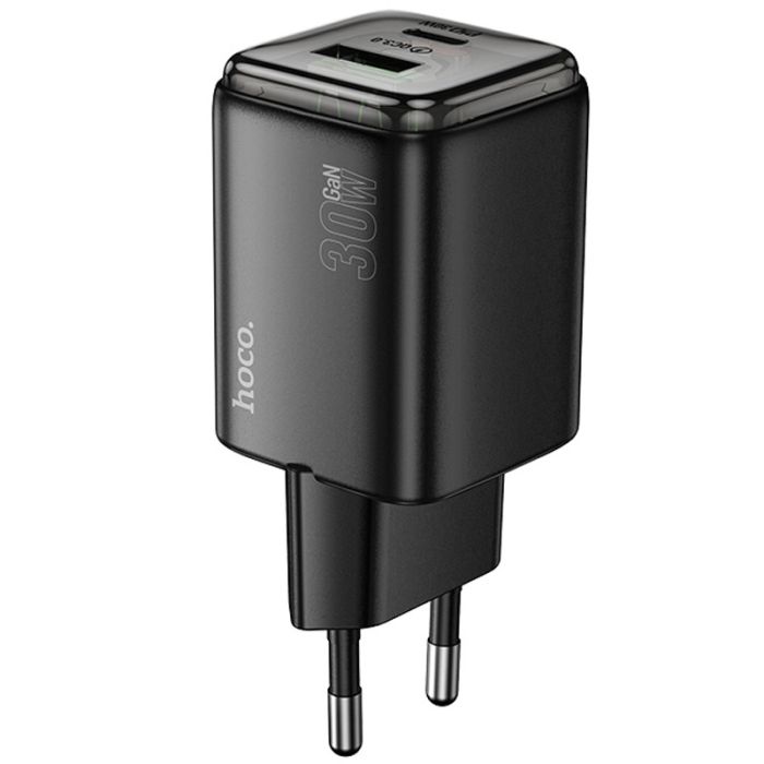 МЗП Hoco N53 Monsoon PD30W+QC3.0 (1USB-A/1C)