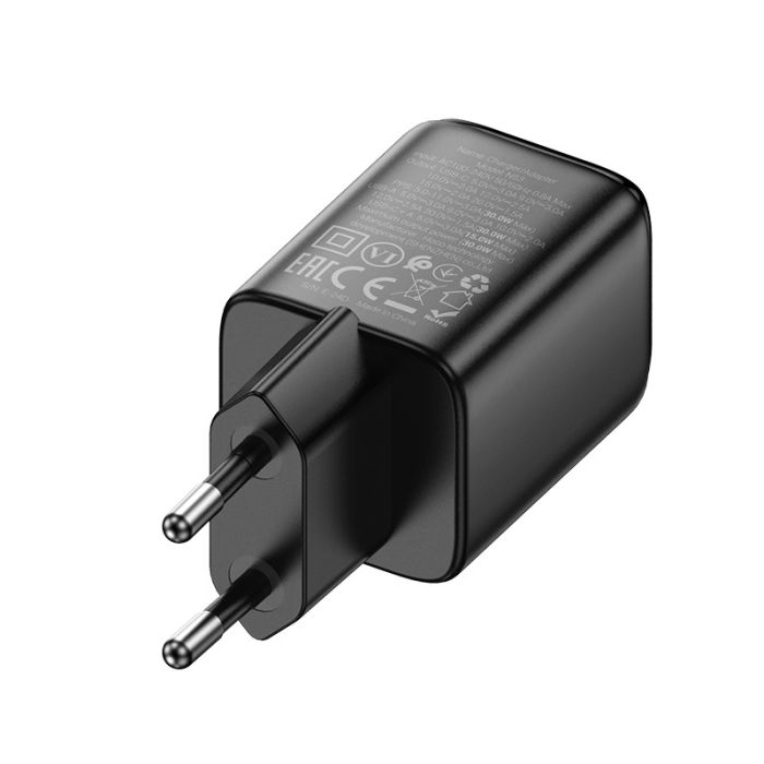 МЗП Hoco N53 Monsoon PD30W+QC3.0 (1USB-A/1C)