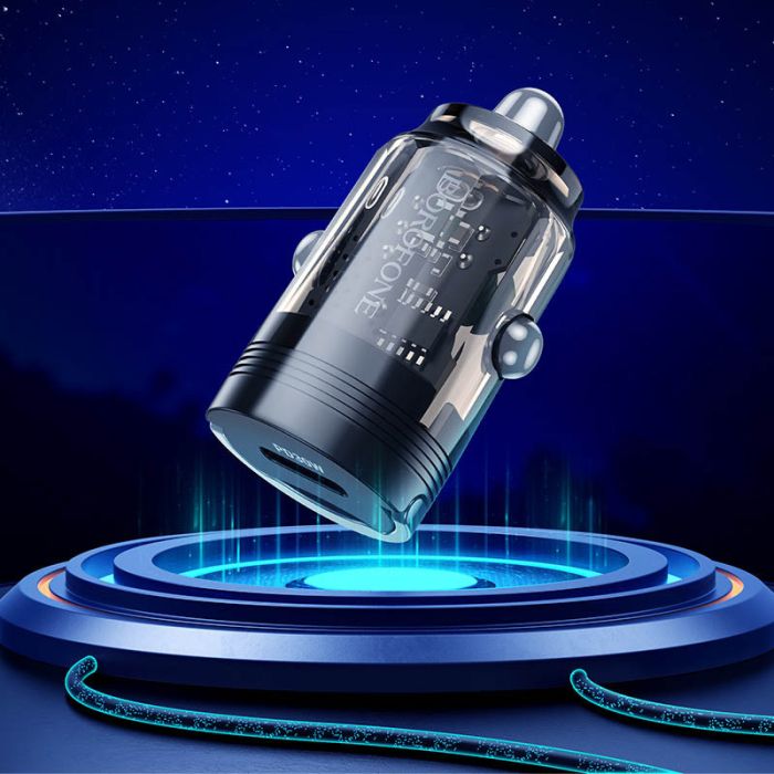 АЗП Borofone BZ29 Ray PD30W (1USB-C) + кабель Type-C to Lightning