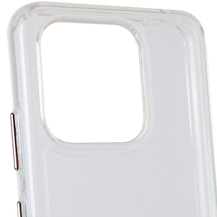 Чохол TPU+PC Clear 2.0 mm metal buttons для Xiaomi Poco M6 Pro 5G