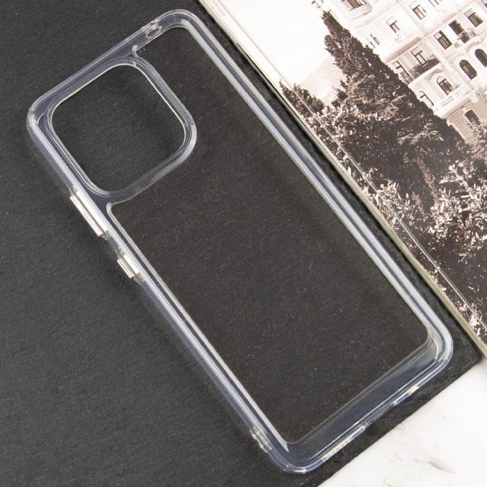 Чохол TPU+PC Clear 2.0 mm metal buttons для Xiaomi Poco M6 Pro 5G