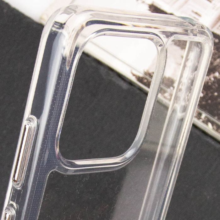 Чохол TPU+PC Clear 2.0 mm metal buttons для Xiaomi Poco M6 Pro 5G