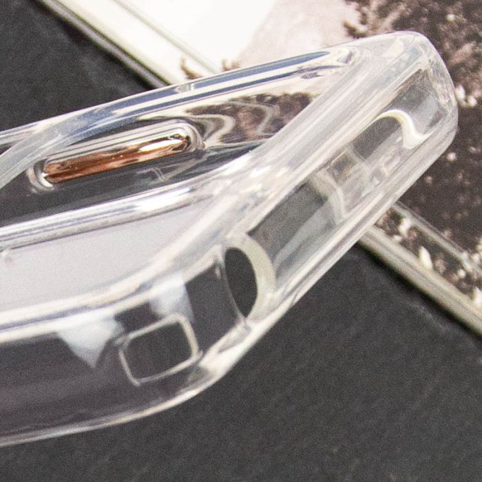 Чохол TPU+PC Clear 2.0 mm metal buttons для Xiaomi Poco M6 Pro 5G