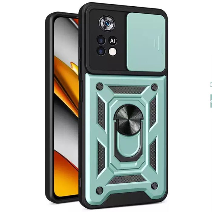 Ударостійкий чохол Camshield Serge Ring для Xiaomi Poco M4 Pro 4G