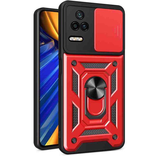 Ударостійкий чохол Camshield Serge Ring для Xiaomi Poco F4