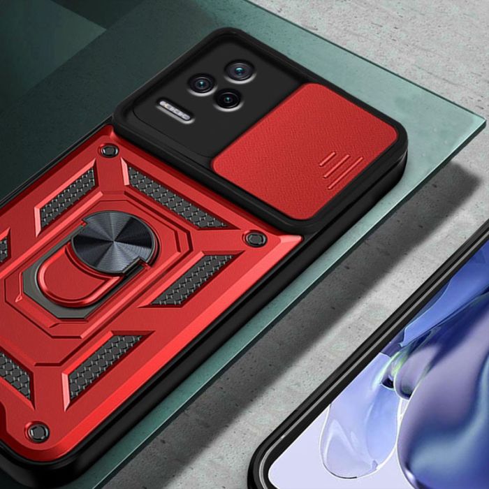 Ударостійкий чохол Camshield Serge Ring для Xiaomi Poco F4