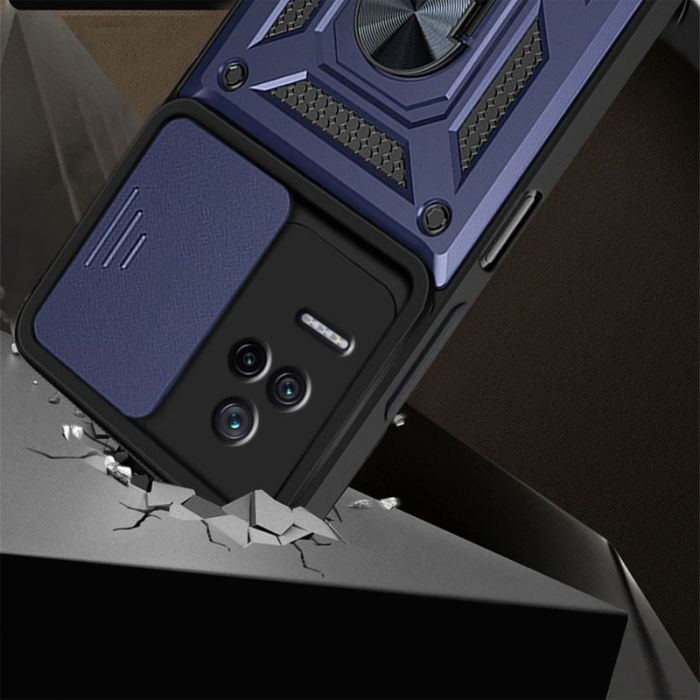 Ударостійкий чохол Camshield Serge Ring для Xiaomi Poco F4