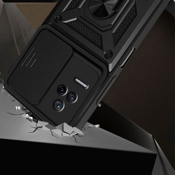Ударостійкий чохол Camshield Serge Ring для Xiaomi Poco F4