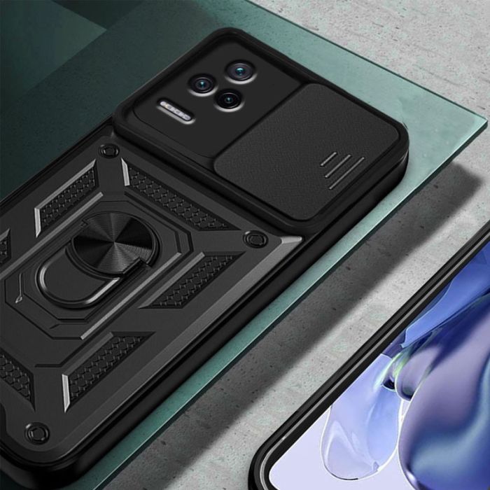 Ударостійкий чохол Camshield Serge Ring для Xiaomi Poco F4