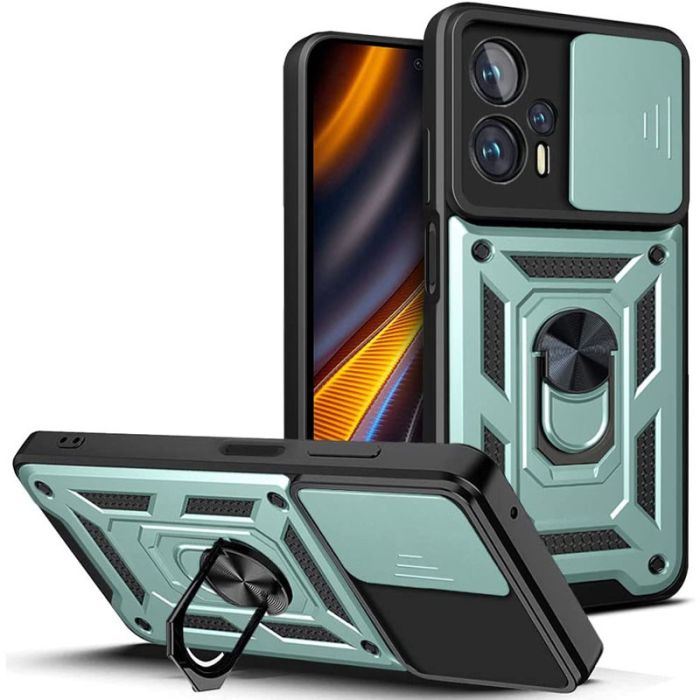 Ударостійкий чохол Camshield Serge Ring для Xiaomi Poco X4 GT