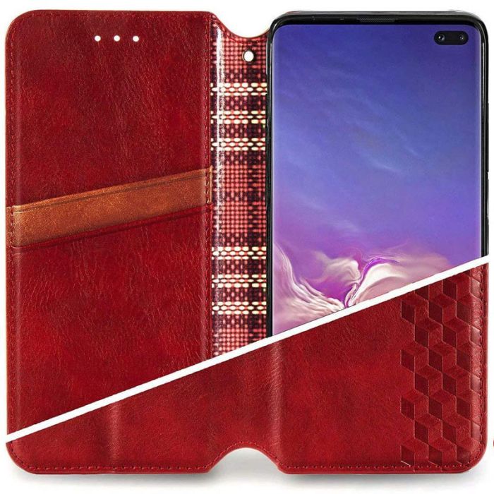 Шкіряний чохол книжка GETMAN Cubic (PU) для Samsung Galaxy A13 4G
