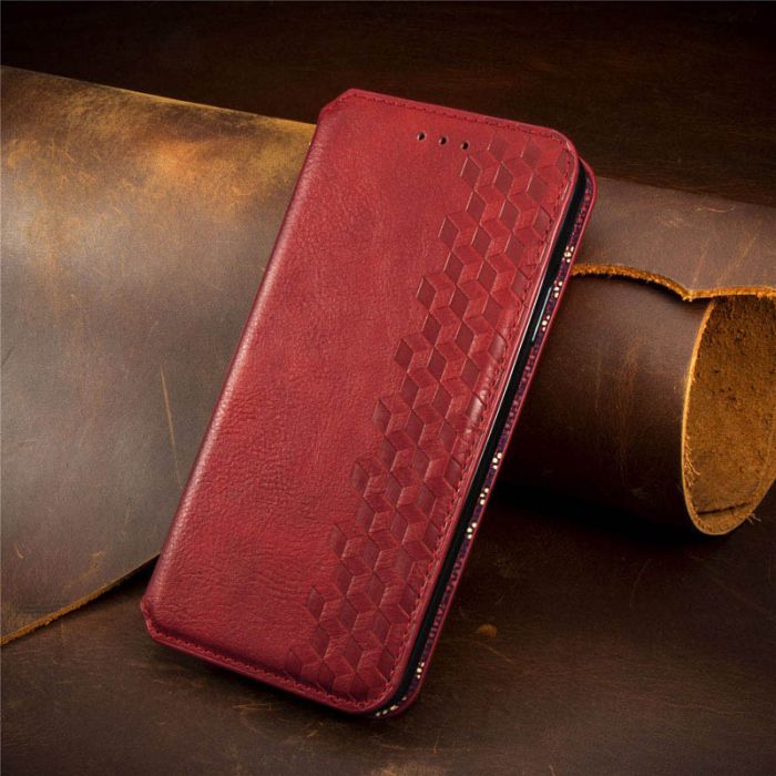 Шкіряний чохол книжка GETMAN Cubic (PU) для Samsung Galaxy A13 4G