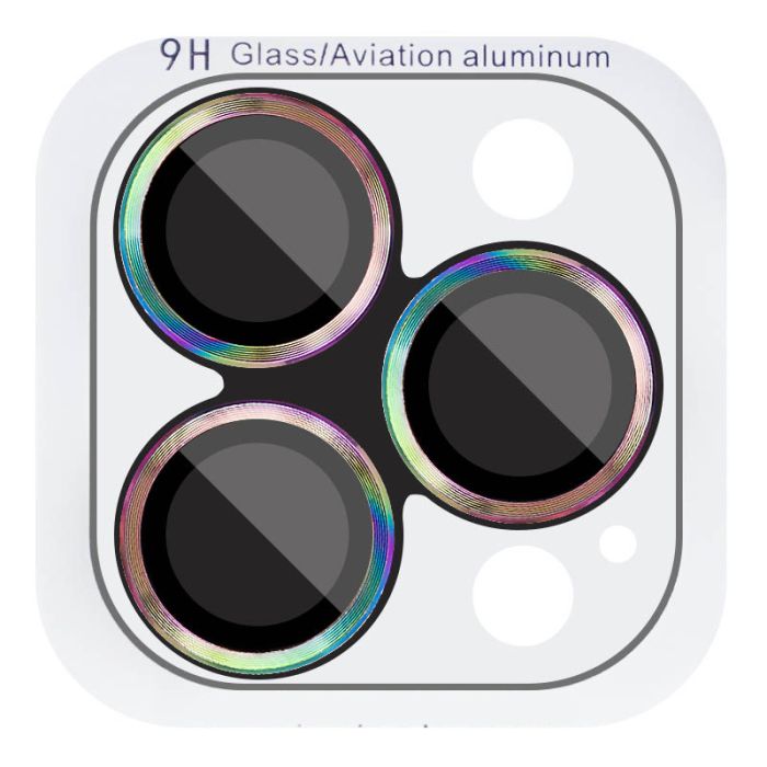 Захисне скло Metal Classic на камеру (в упак.) для Apple iPhone 16 Pro (6.3") / 16 Pro Max (6.9")