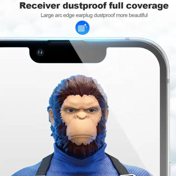 Захисне 2.5D скло Blueo Corning Gorilla Glass для Apple iPhone 15 Plus / 16 Plus (6.7")