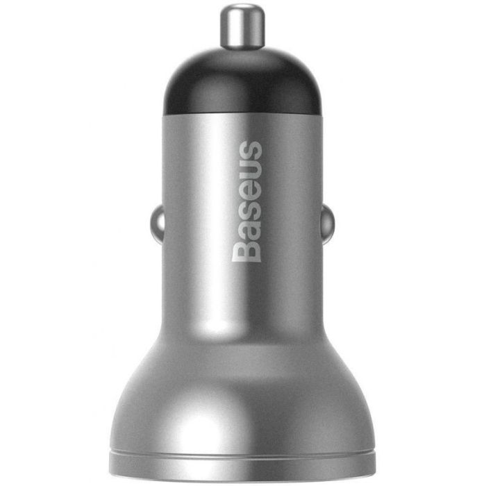 АЗП Baseus Digital Display 4.8A 24W (2USB-A) (CCBX)